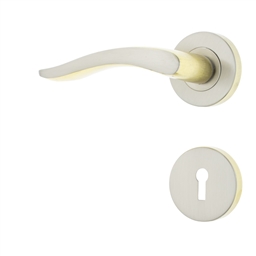 M8H40 - 2 Lever Lockset Vanda Rose